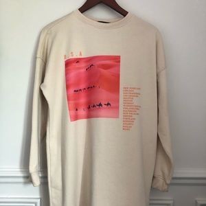 Missguided graphic tshirt dress